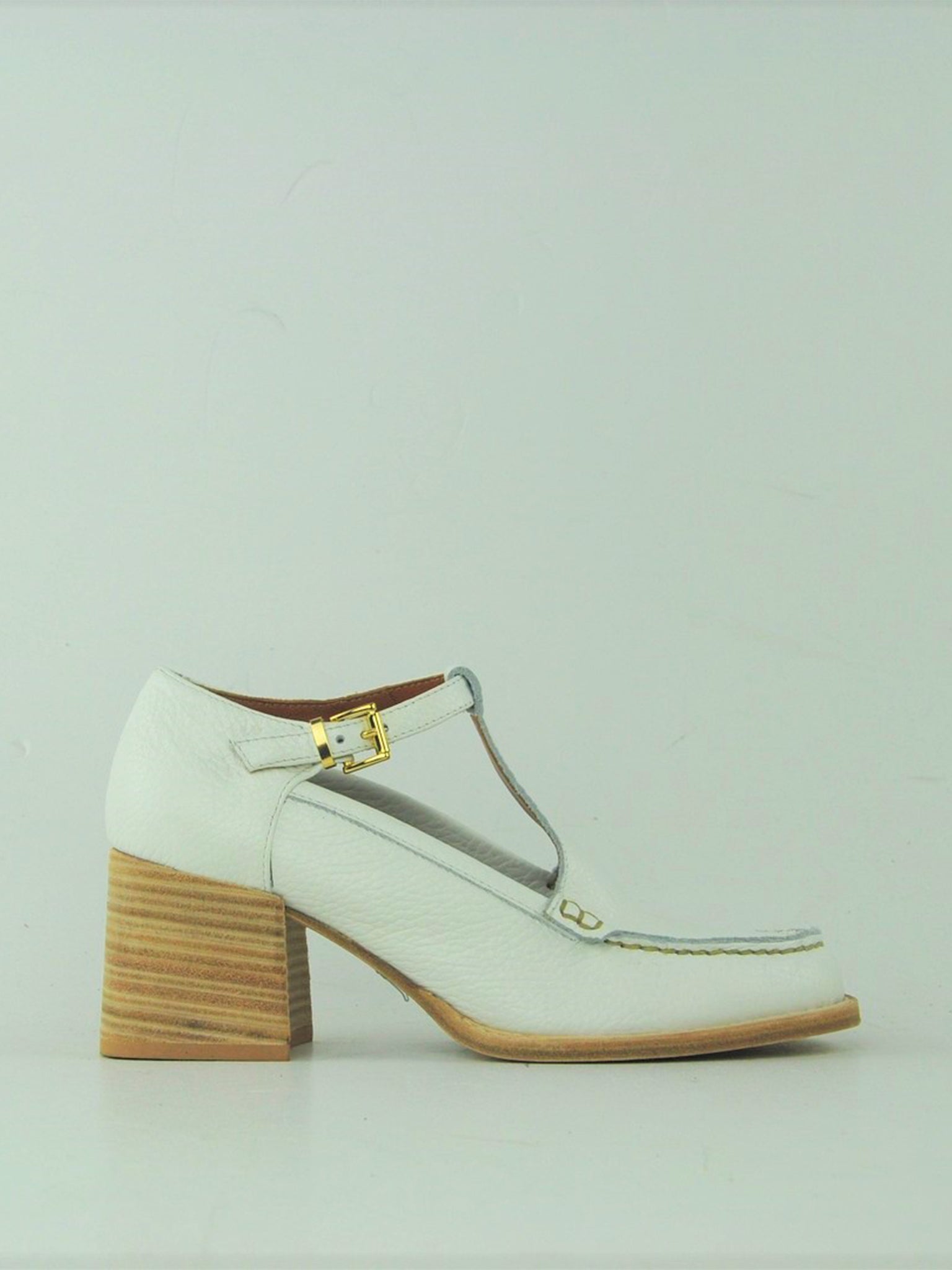 GRETA IN PELLE BIANCO