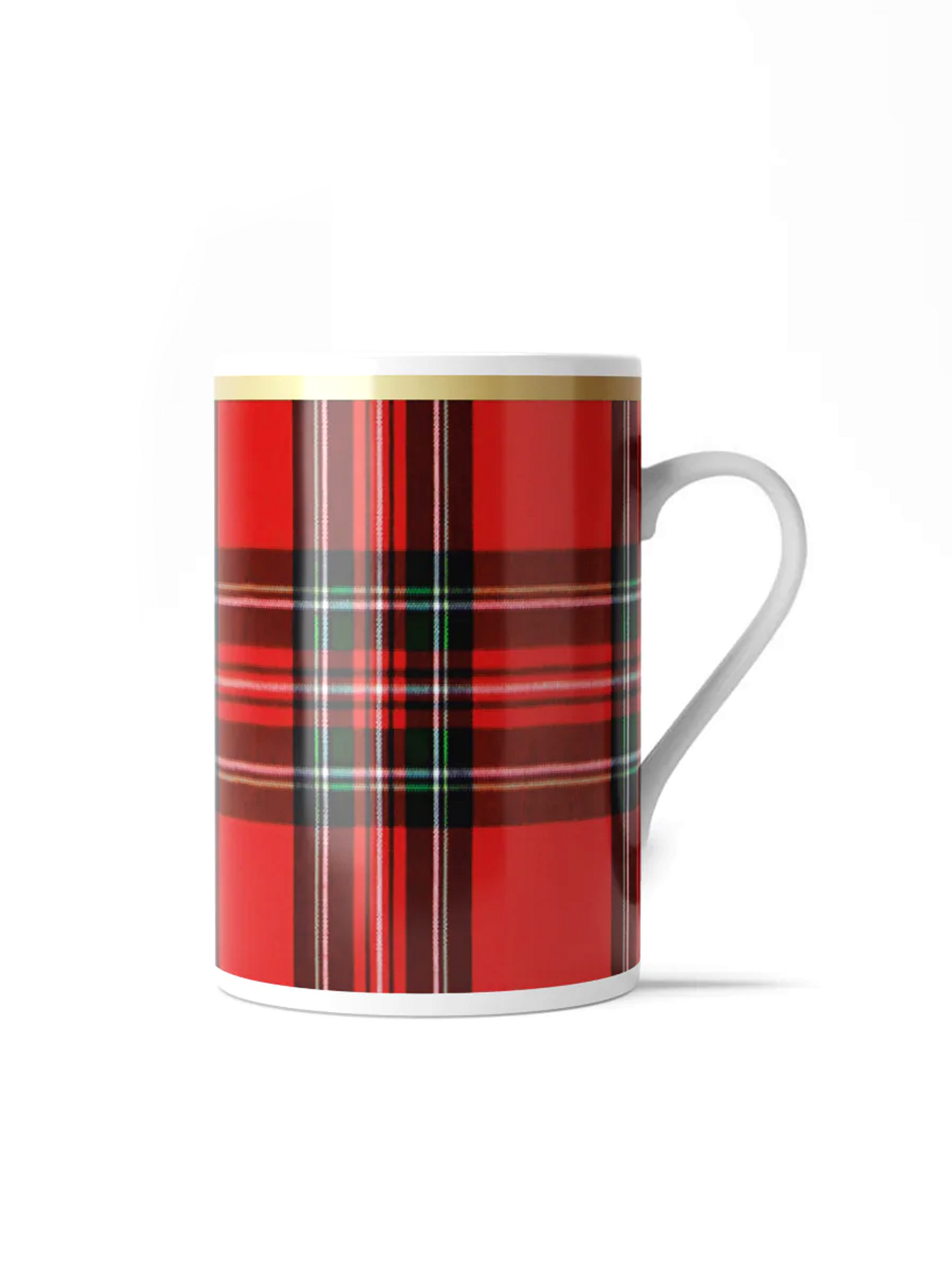 Tazza con manico rossa