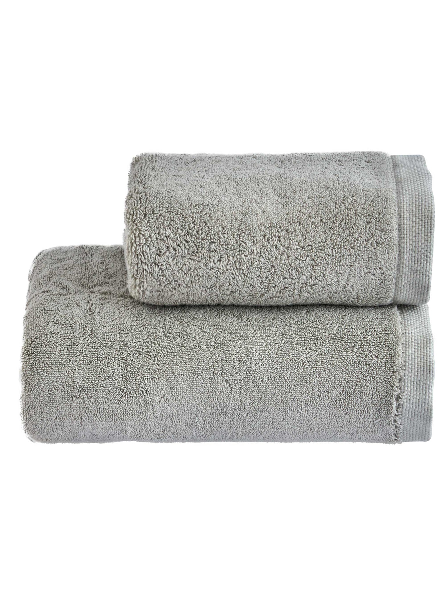 LUXE Set viso + ospite, Grigio perla