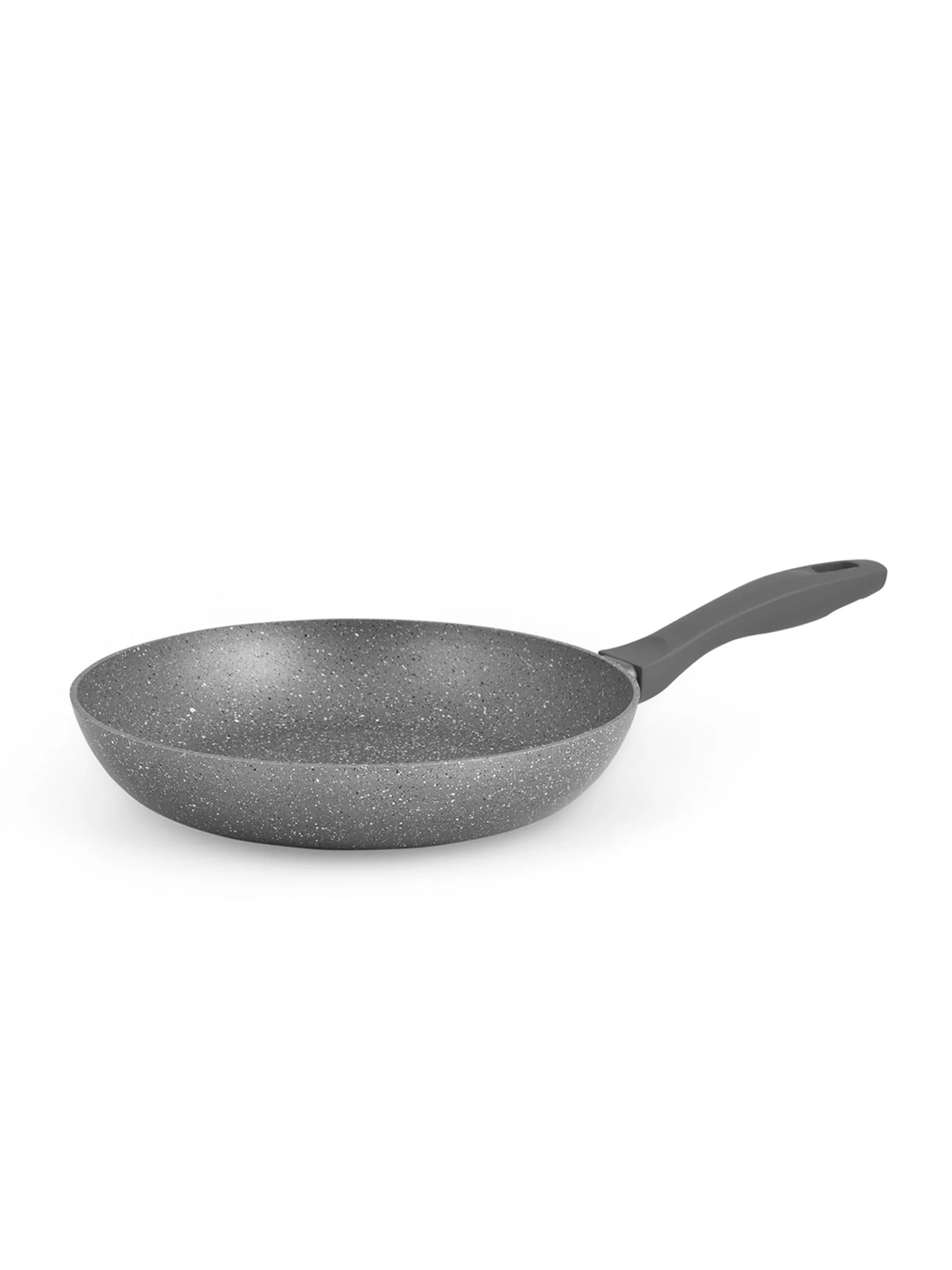 Wok Antiaderente Stone Induzione Grigio Cm28