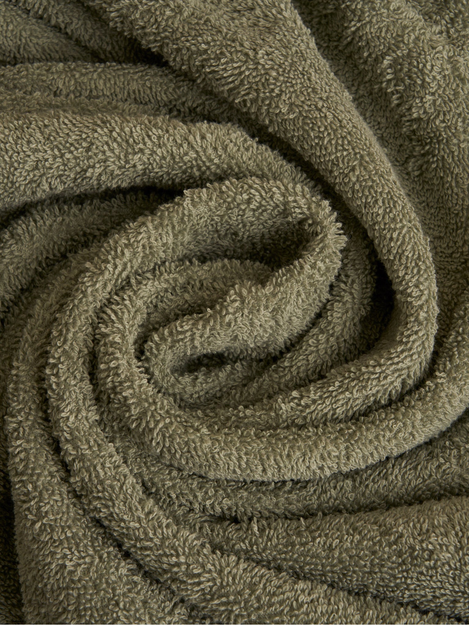 WASHED Set spugna viso + ospite, Verde