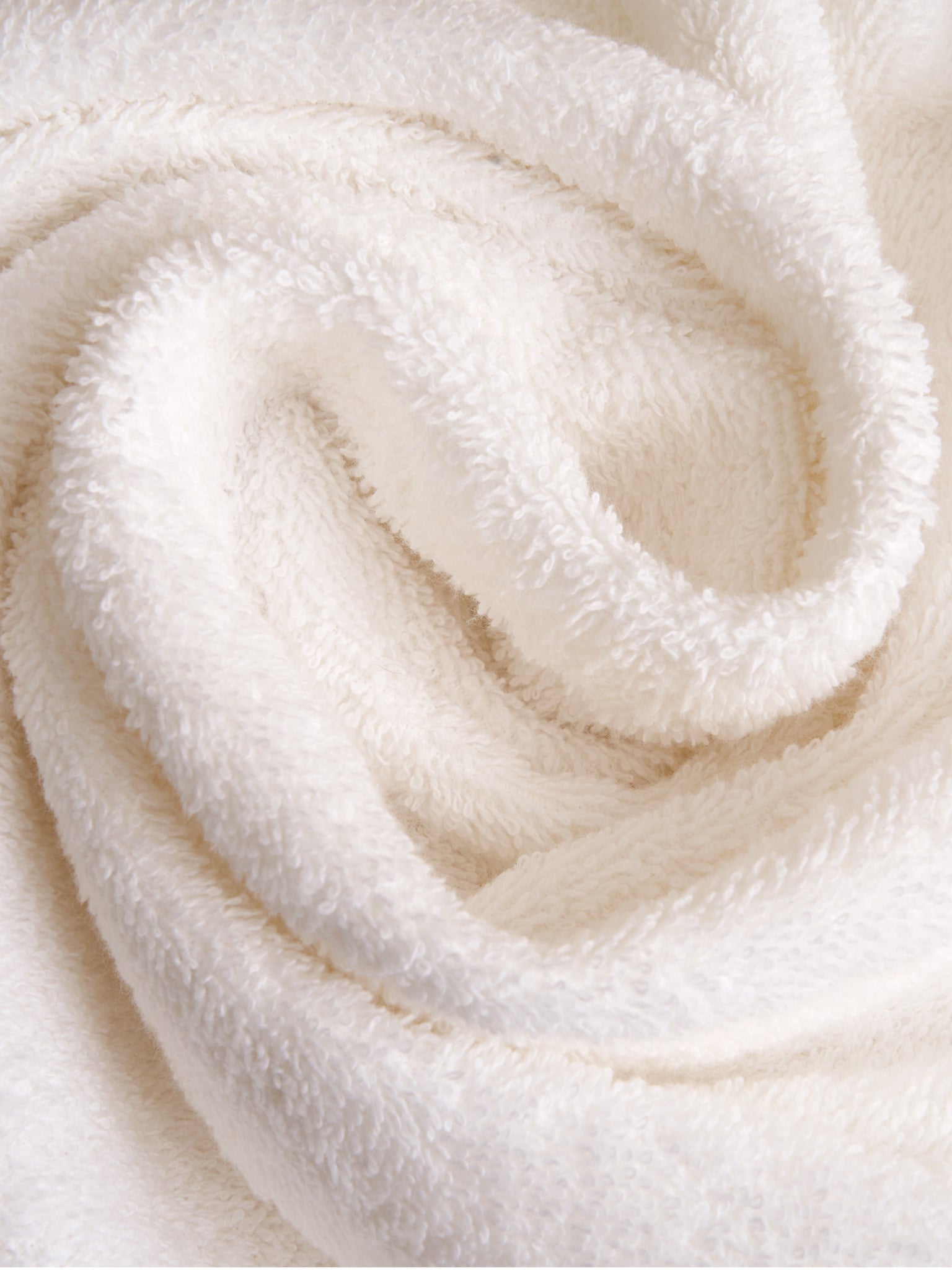 WASHED Set spugna viso + ospite, Bianco