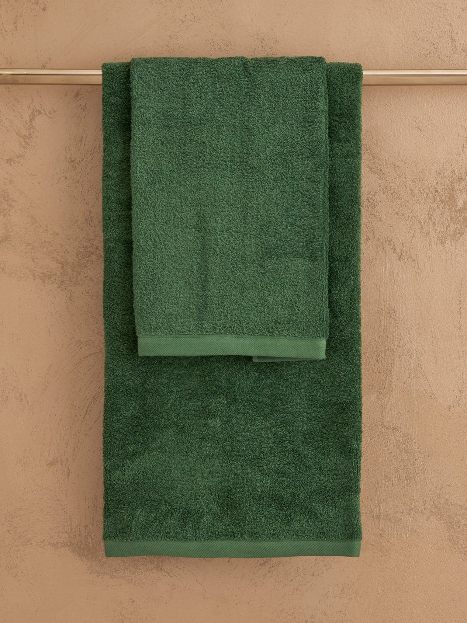 ELISA Set spugna viso + ospite, Verde