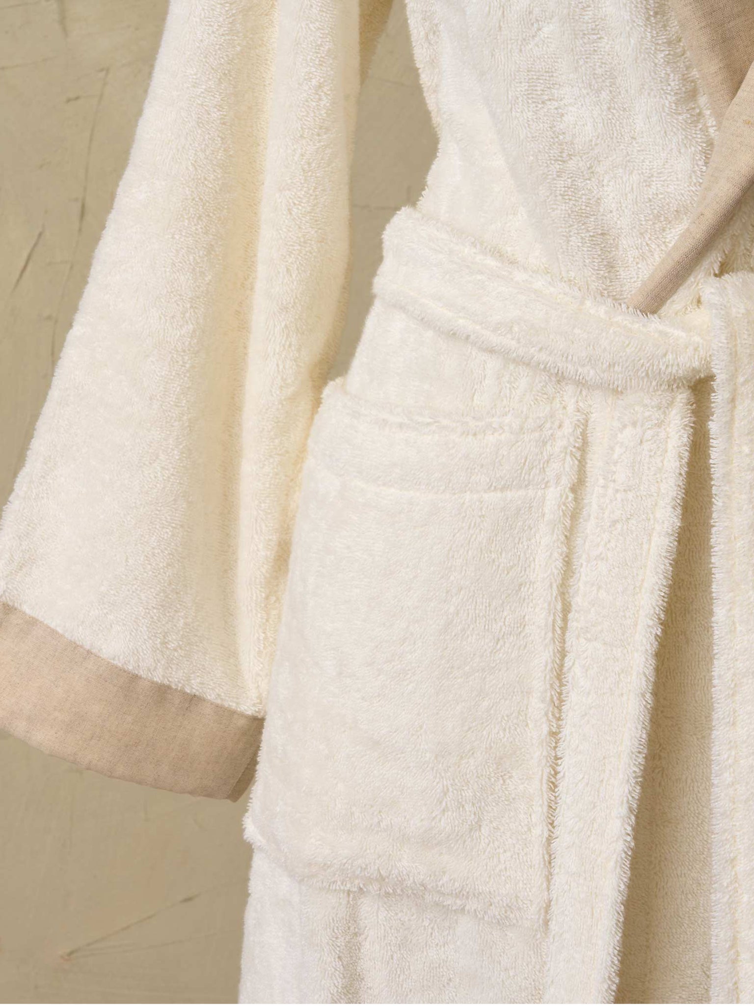 ZAHRA Accappatoio collo a scialle