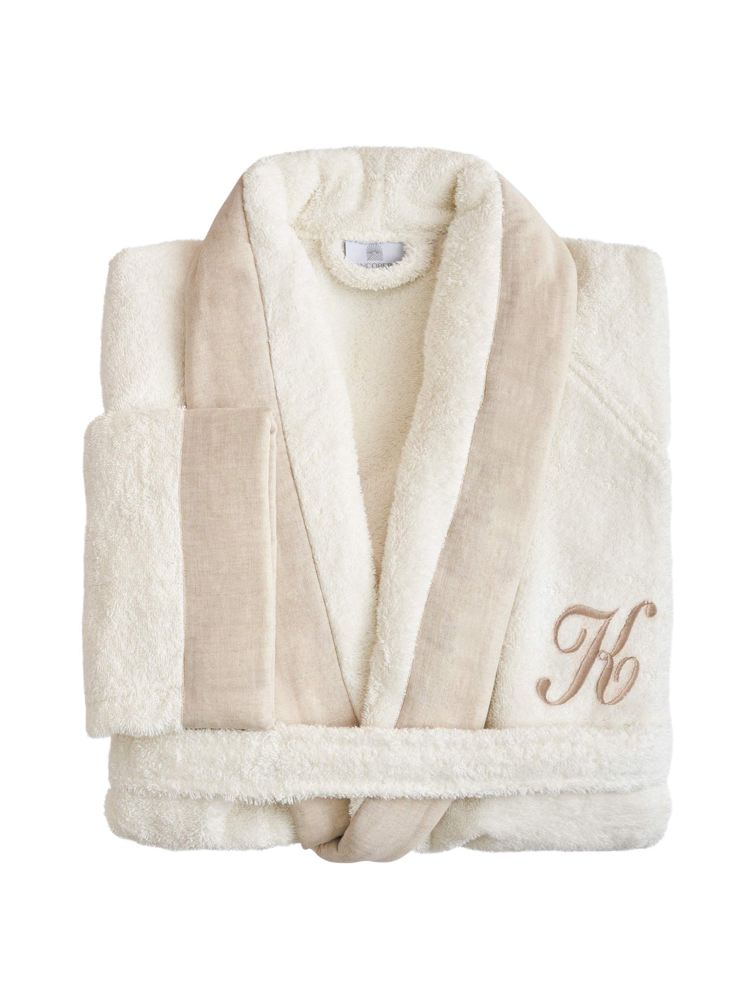 ZAHRA Accappatoio collo a scialle