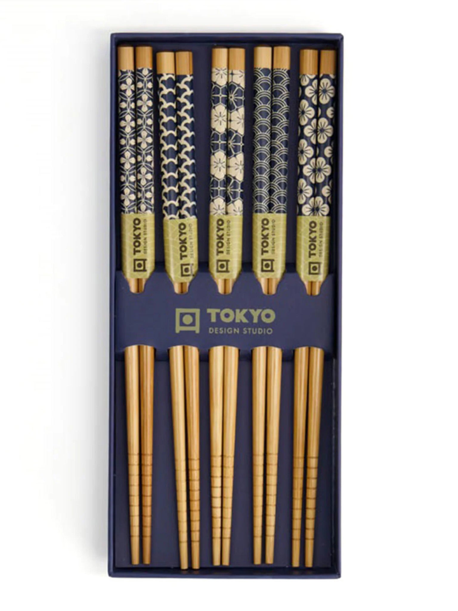 Chopstick Giftset/5 Blue Set da  1
