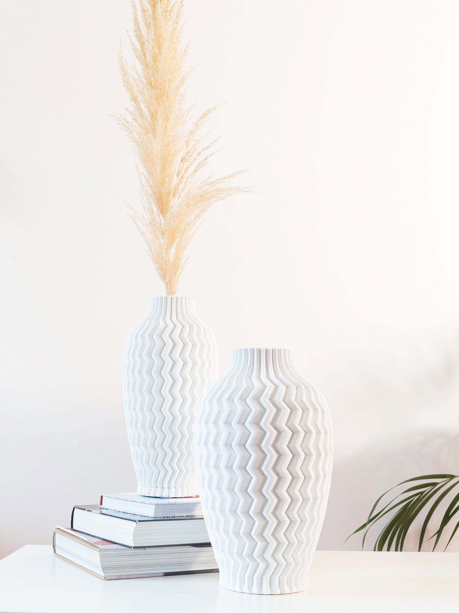 Vaso  3D Sand bianco 88602 20x20x35