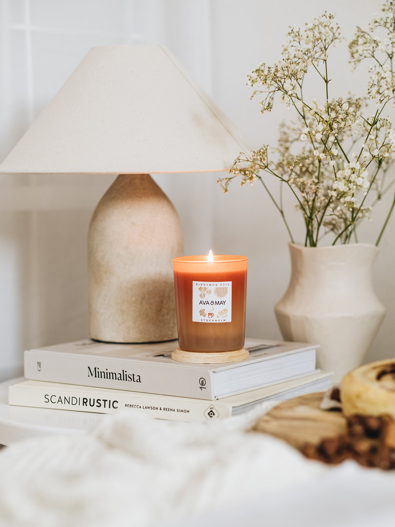 Candela profumata Cinnamon Roll