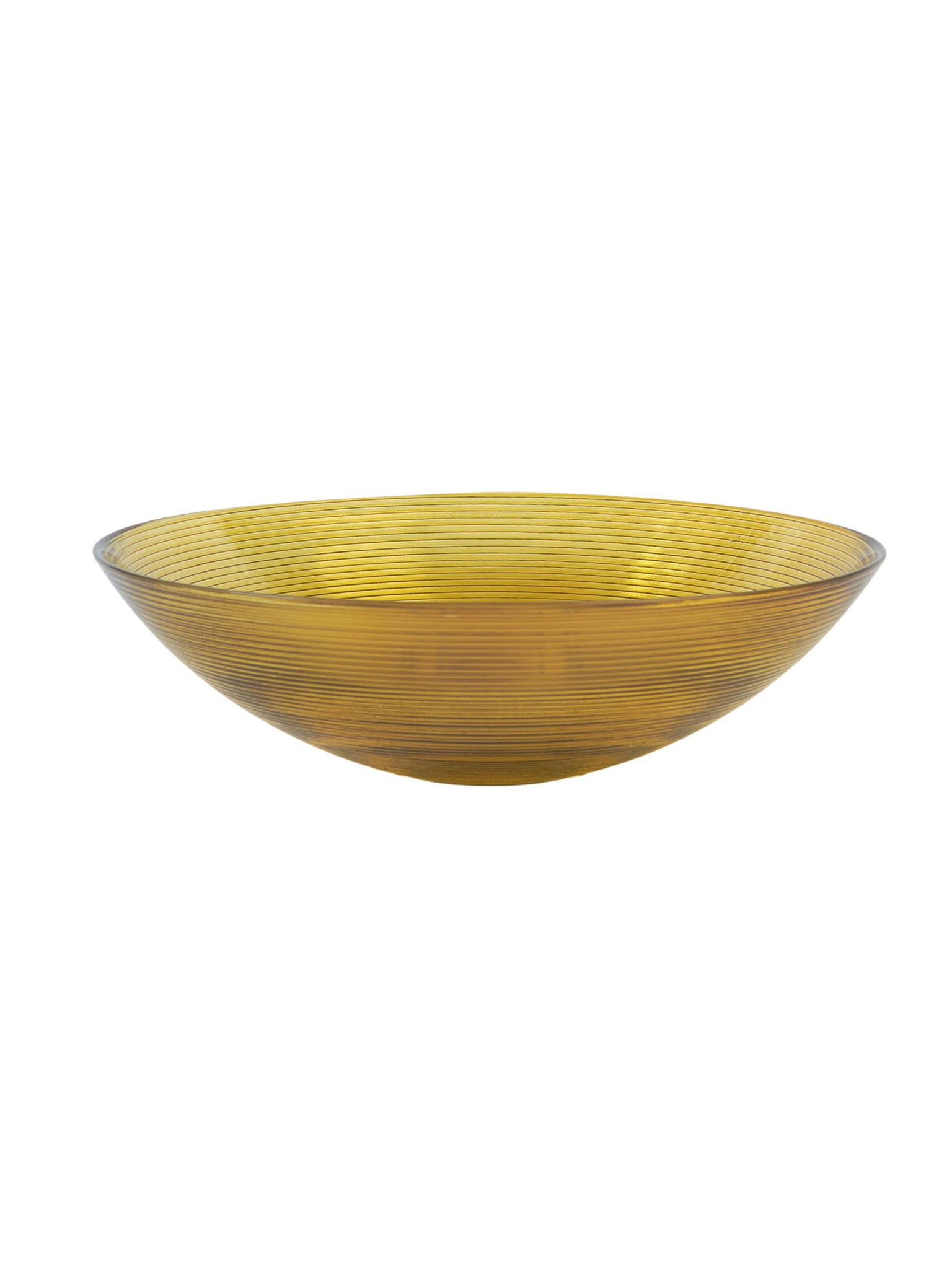 Centro tavola in vetro riciclato Baloon giallo 36,60 - cm 30x8,5