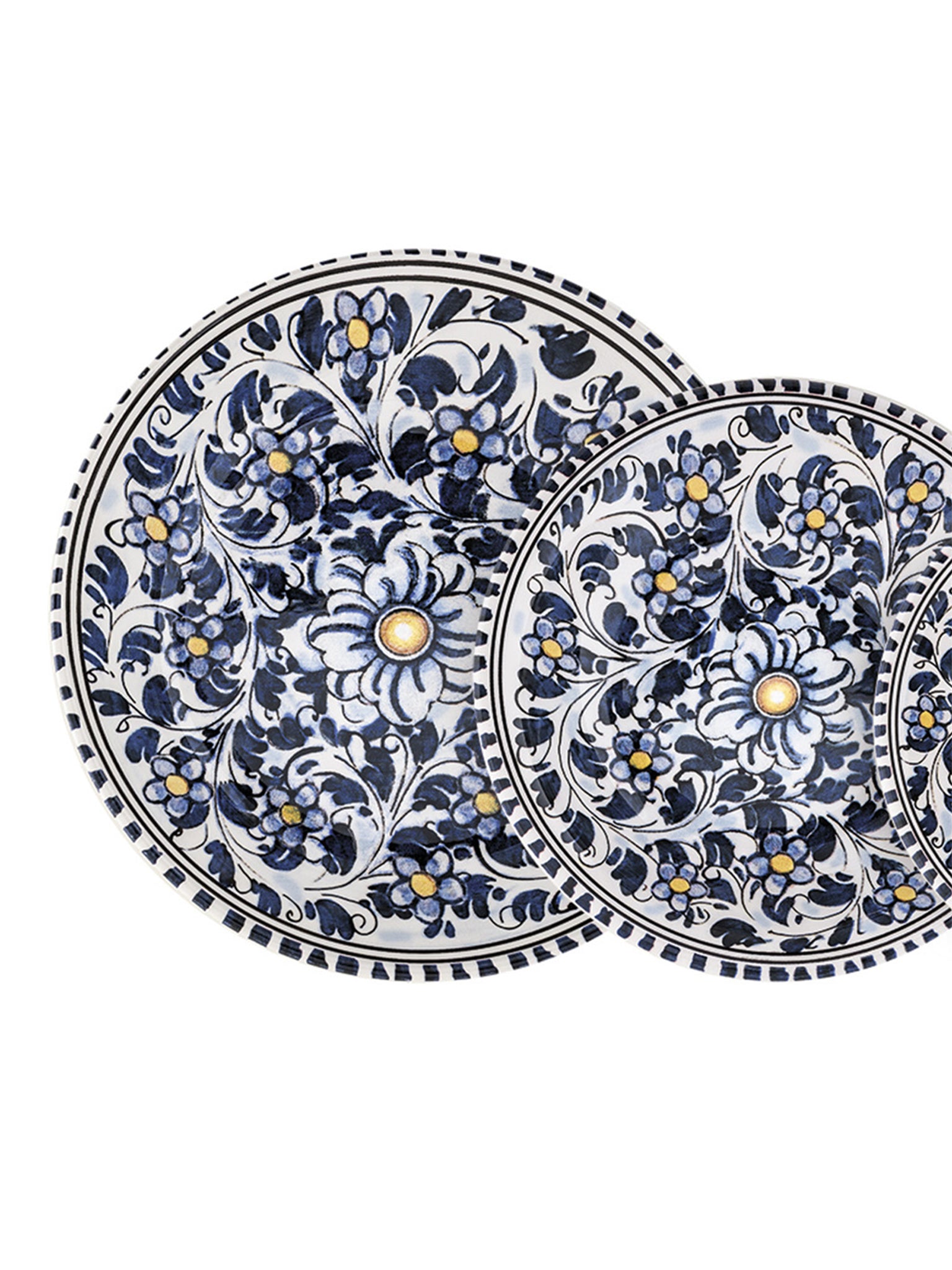 Servizio piatti ceramica sottosmalto 18 pezzi Nizza 85557