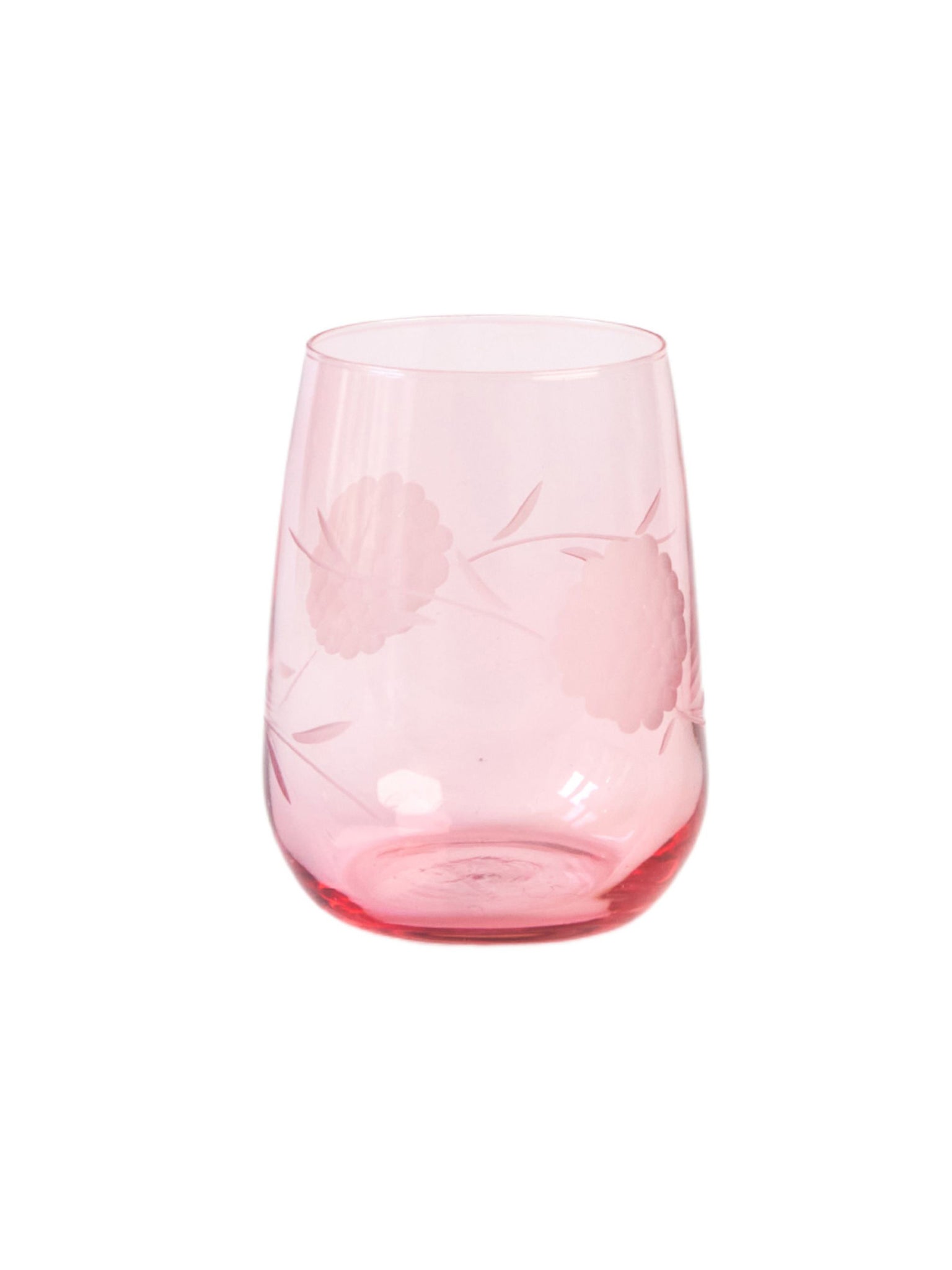 Set Da 6 Bicchieri Acqua Ortensia - Rosa