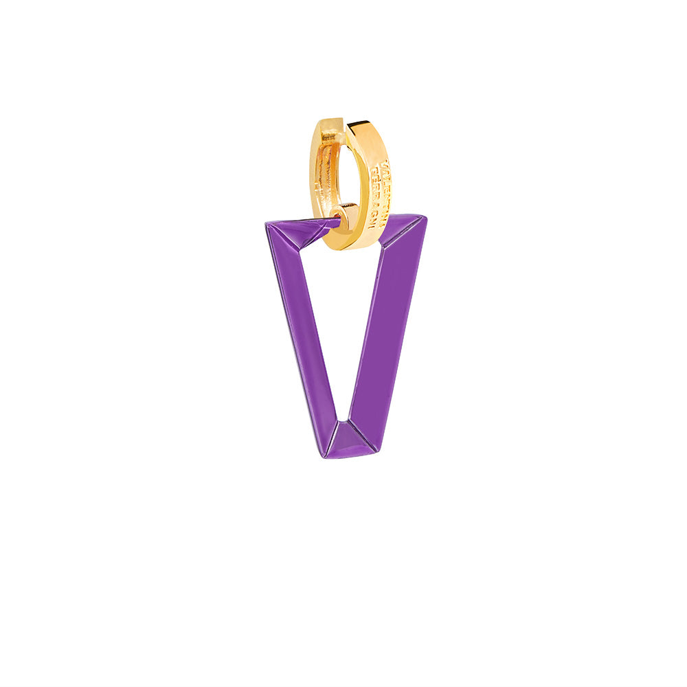 Uali Metallic Violet - Valentina Ferragni Studio