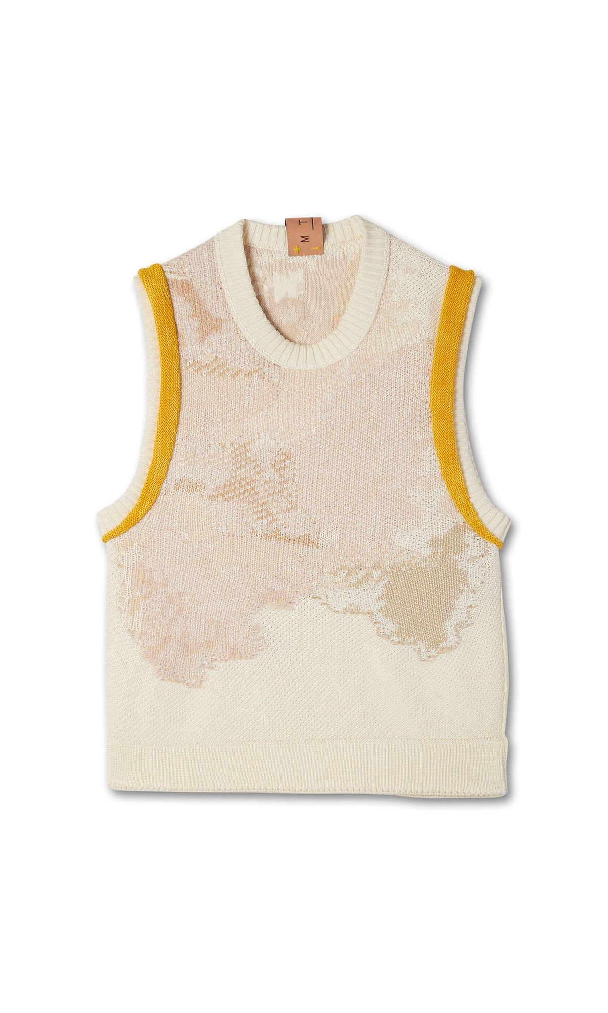 Wams! Cotton reversible vest monochrome