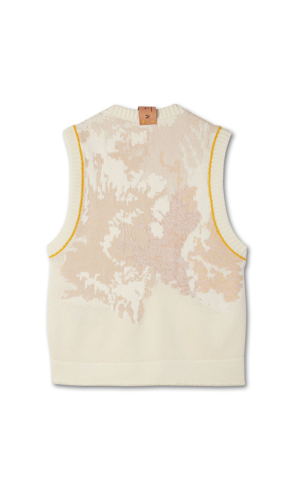 Wams! Cotton reversible vest monochrome