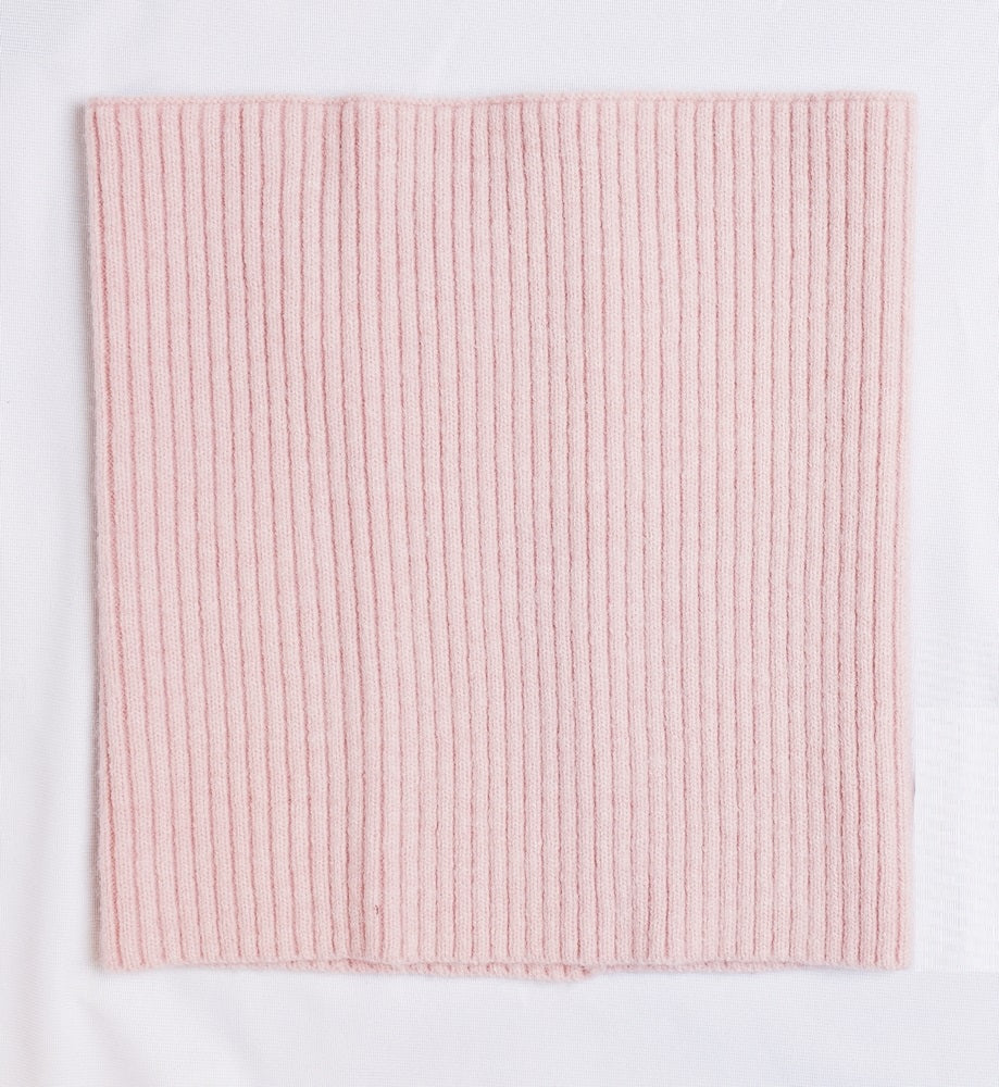 Scaldacollo a coste aderente a 12 strati Rosa