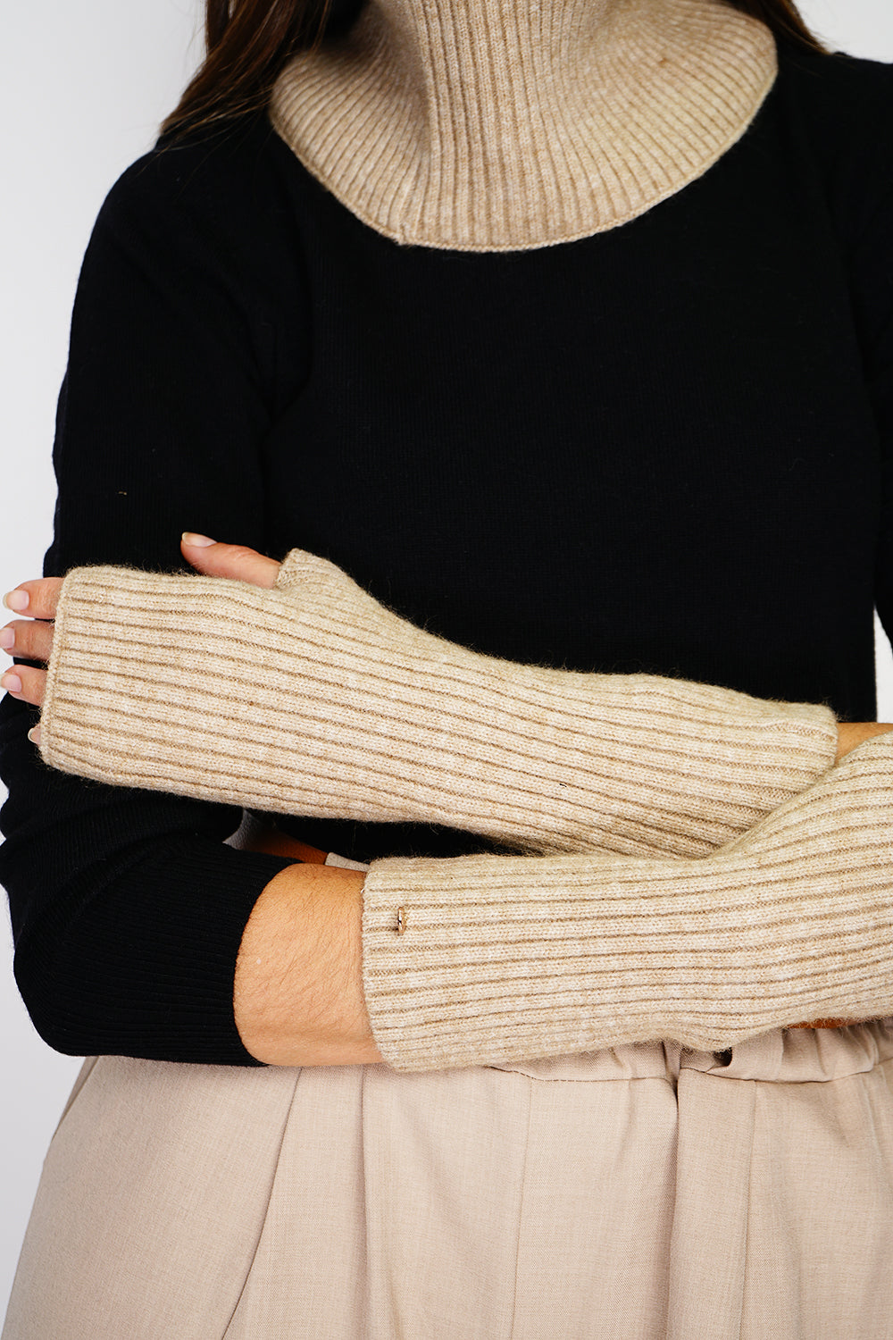 Muffole a coste aderenti a 12 strati Deserto