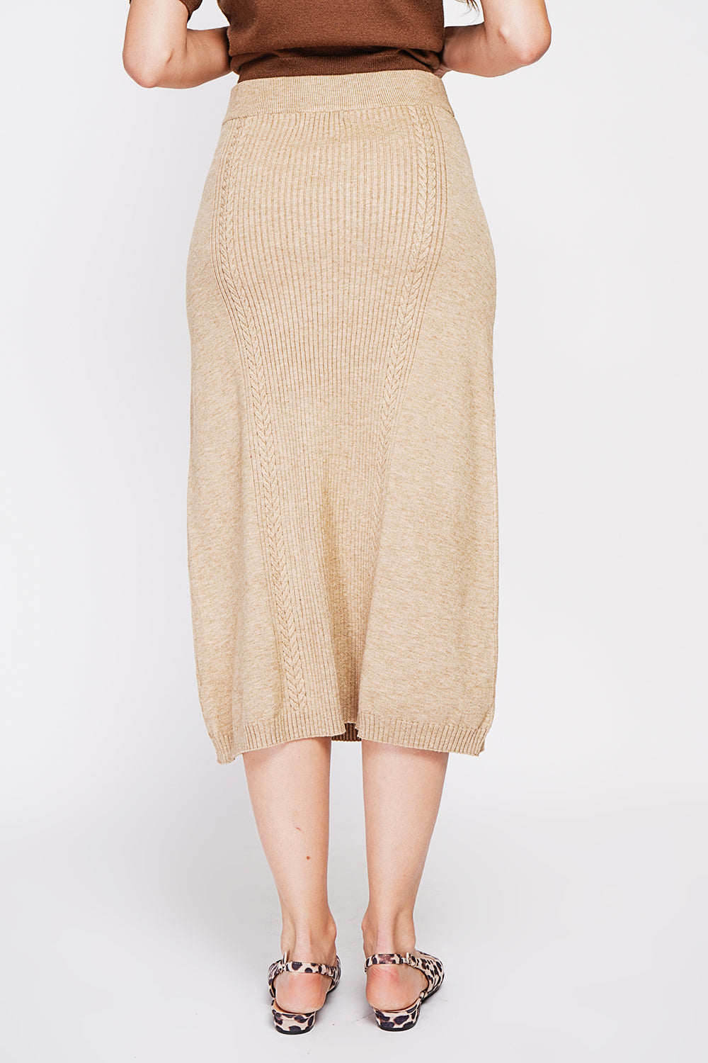 Gonna lunga attorcigliata Torrone