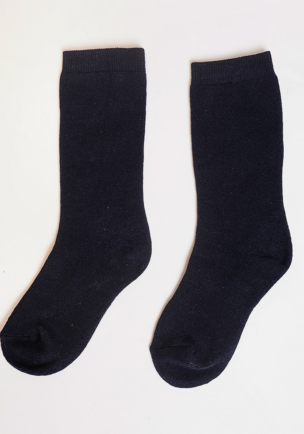 Calzini alti invernali termici foderati unisex Blu Notte