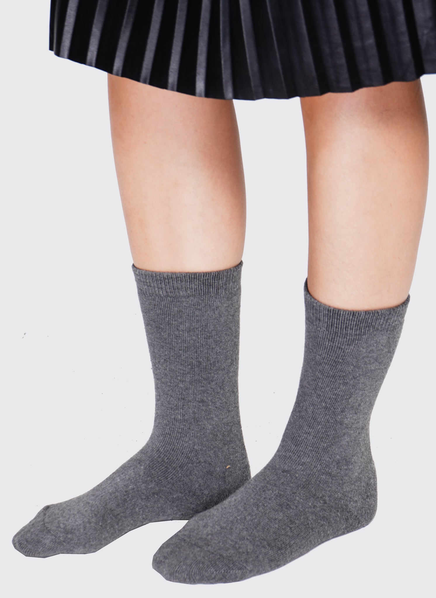 Calzini alti invernali termici foderati unisex Lupo