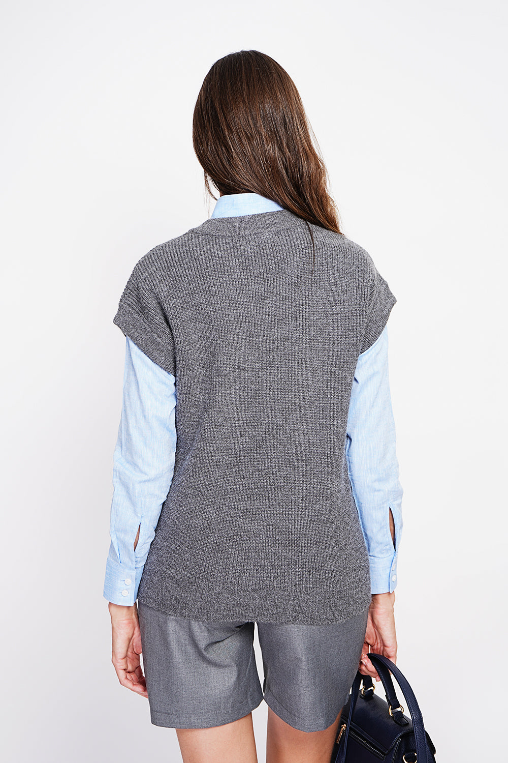 Tunica senza maniche con scollo a V - Lupo