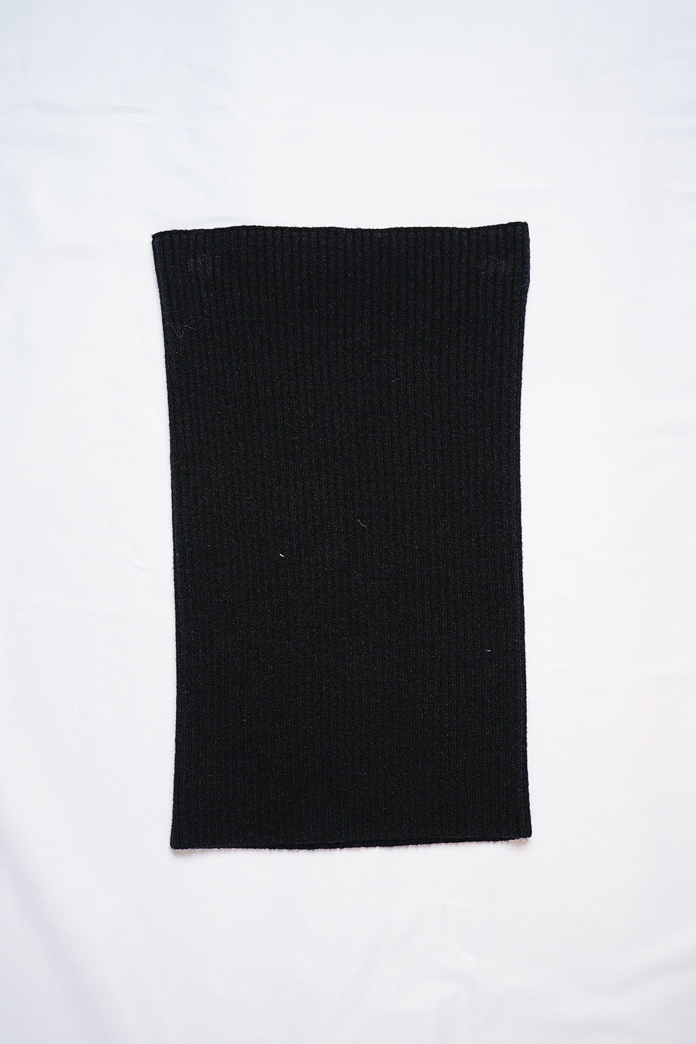 Scaldacollo in jersey - Nero