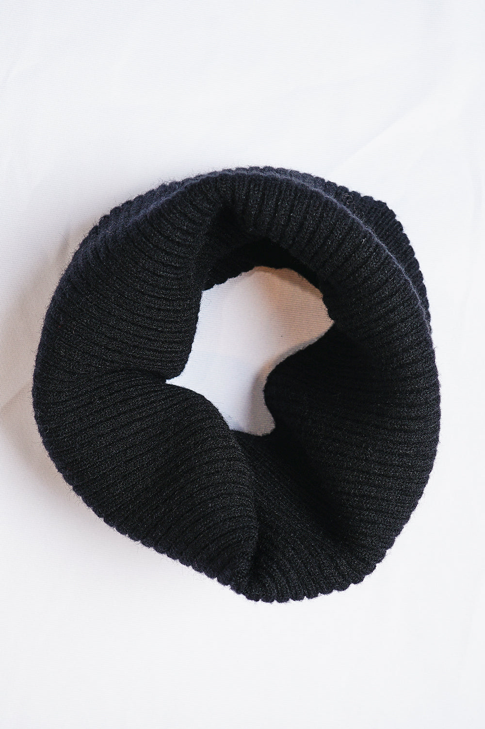 Scaldacollo in jersey - Nero