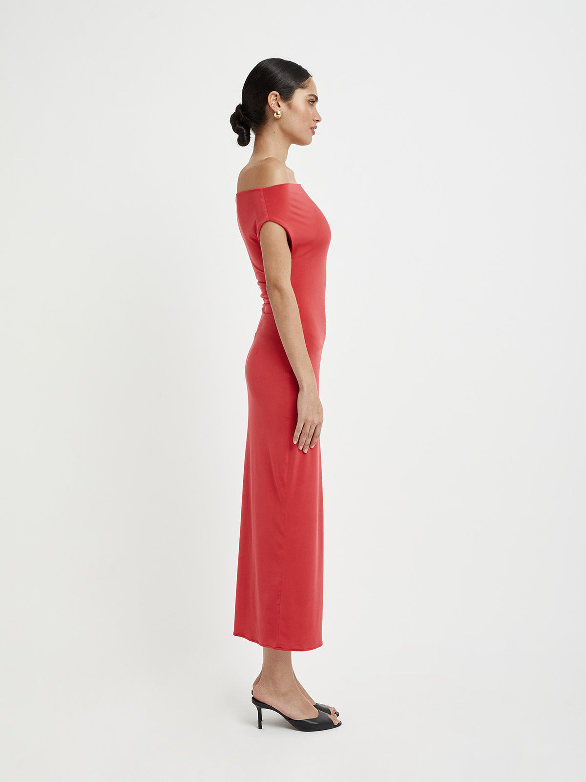 GINA DRESS  RED