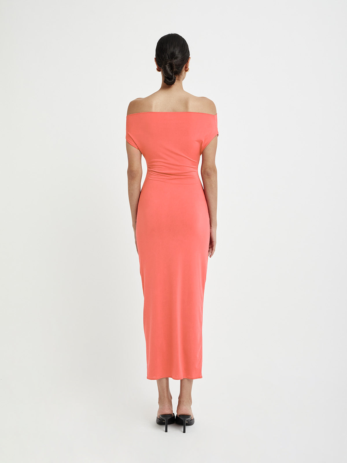 GINA DRESS  CORAL