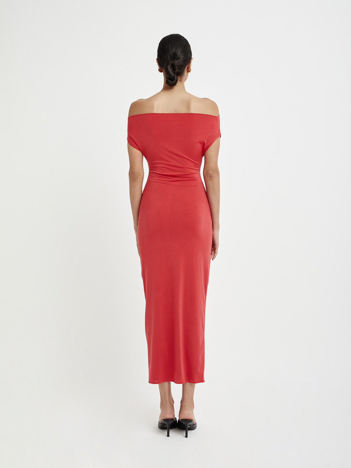 GINA DRESS  RED