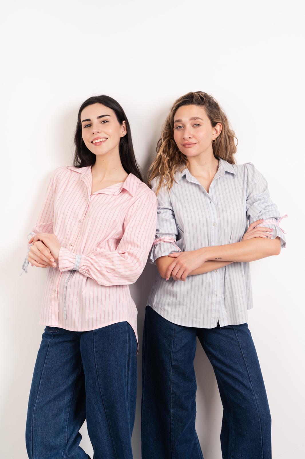 Camicia blu Lara