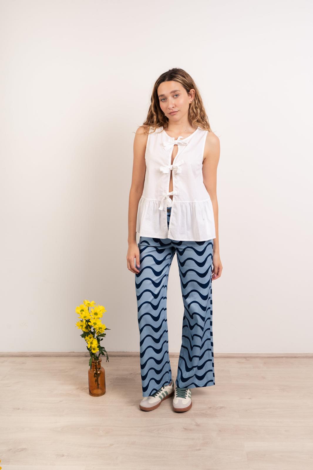 Valeria Ondas Blue Jeans