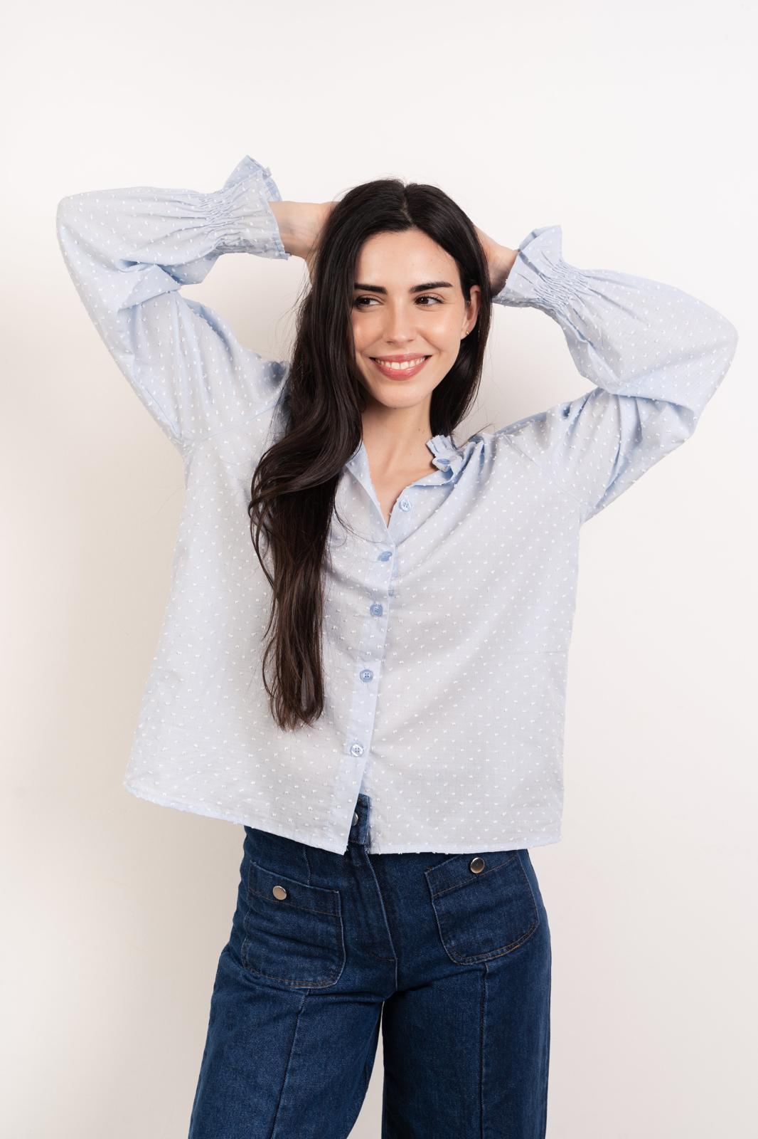 Camicetta blu Nina