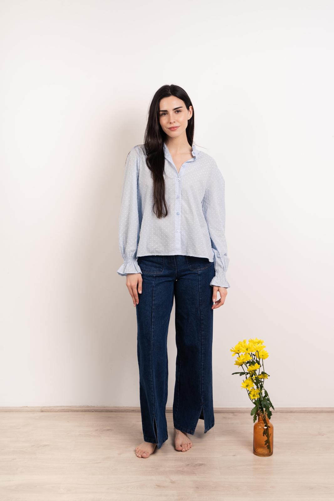 Camicetta blu Nina