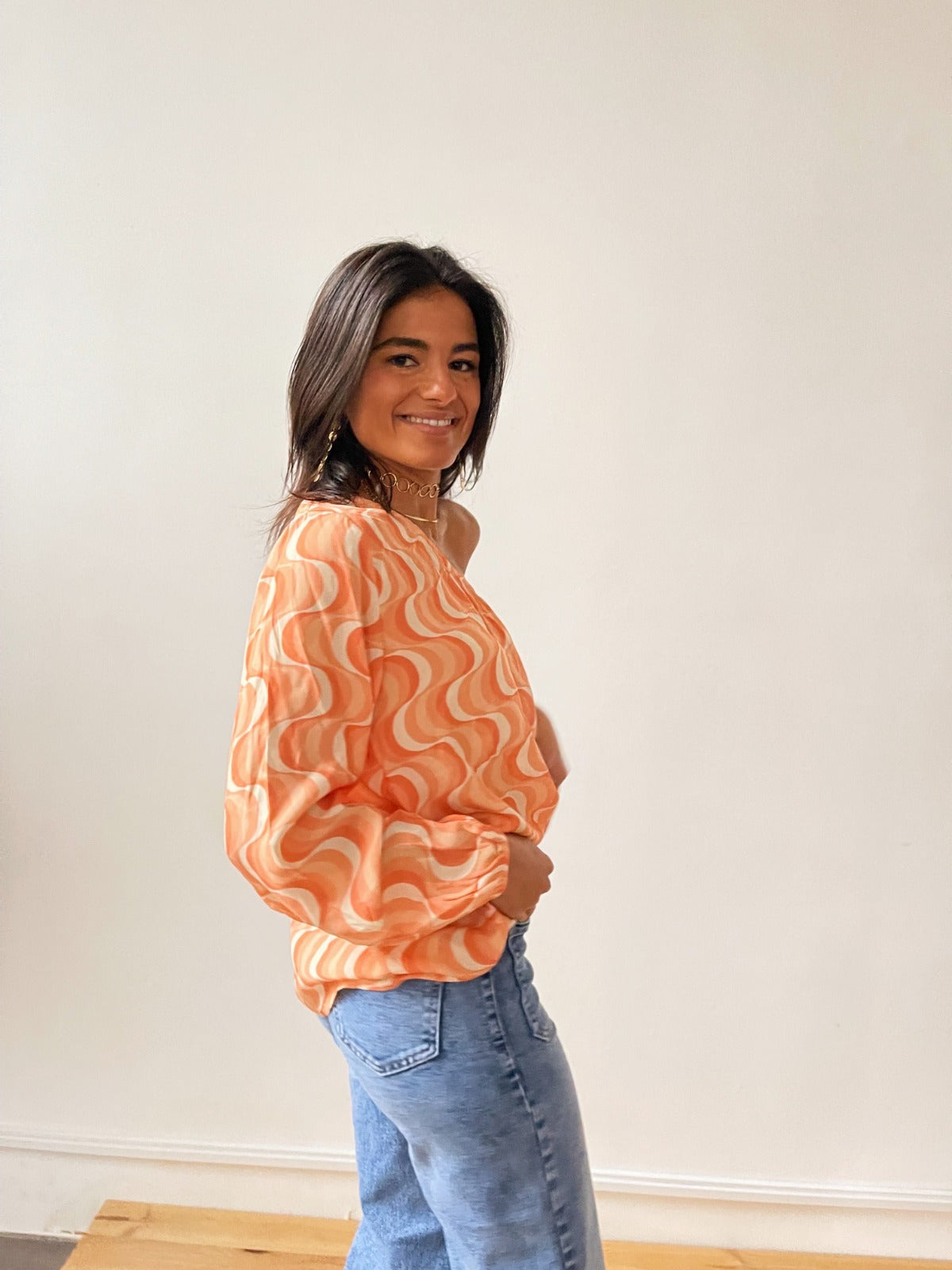 Aurora Orange Top