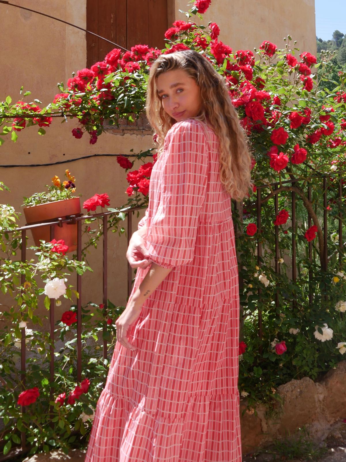 Abito rosa luna