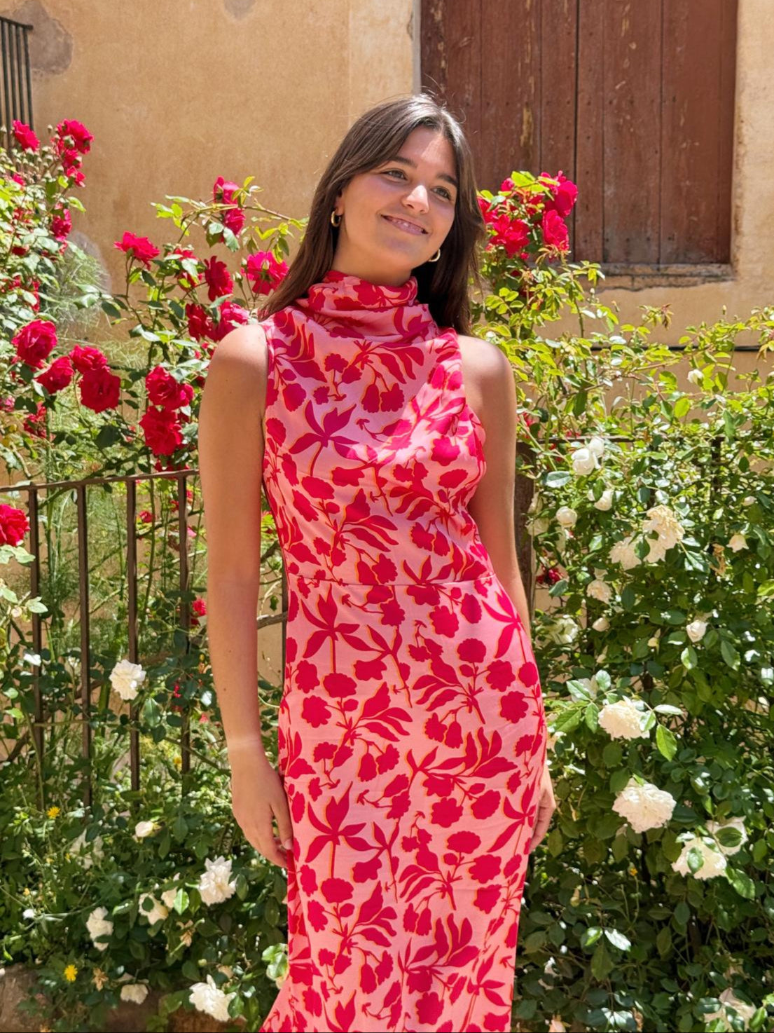 Abito Ali Rosa