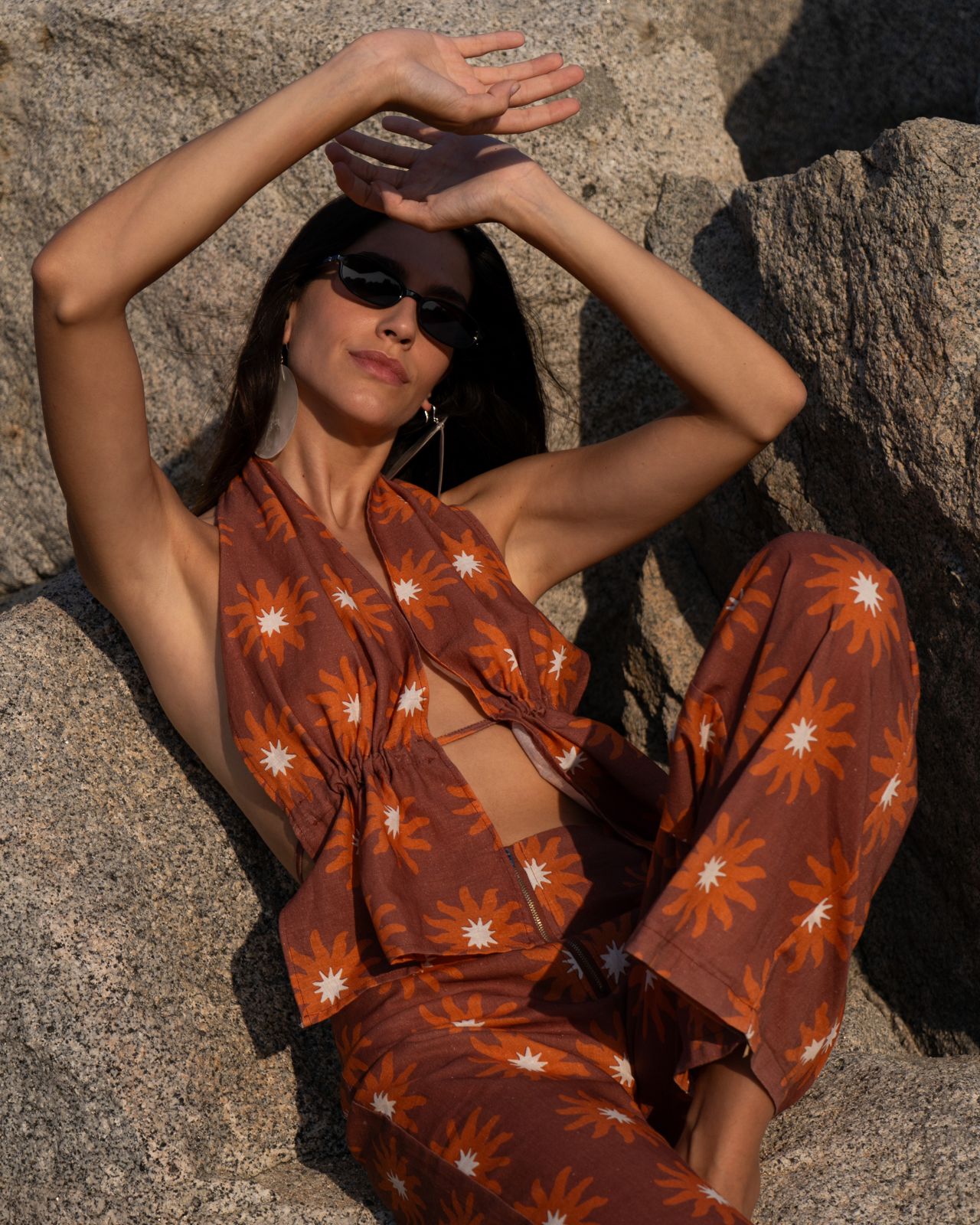 Pantaloni in lino Soleá