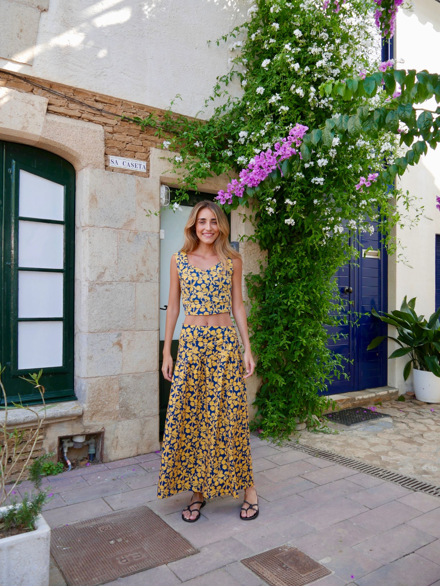 Top Beth Marino Giallo