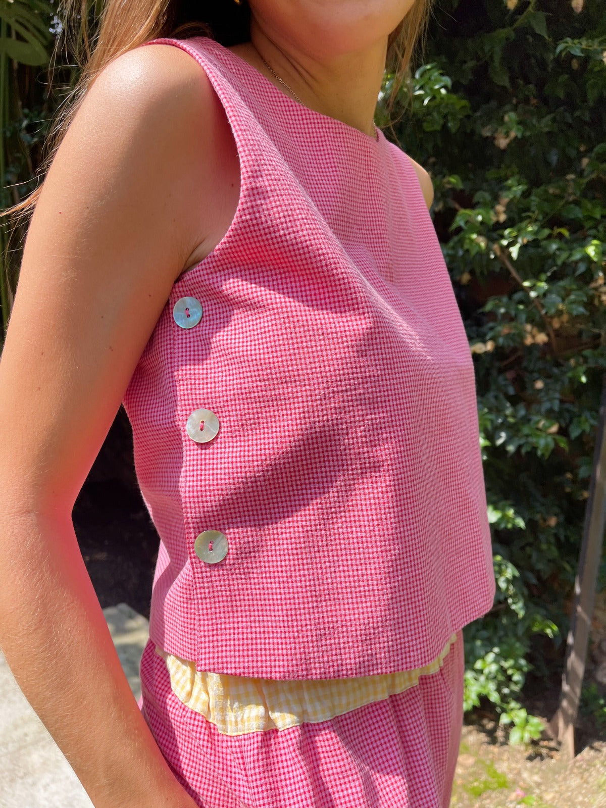 Top fucsia Claudia Vichy