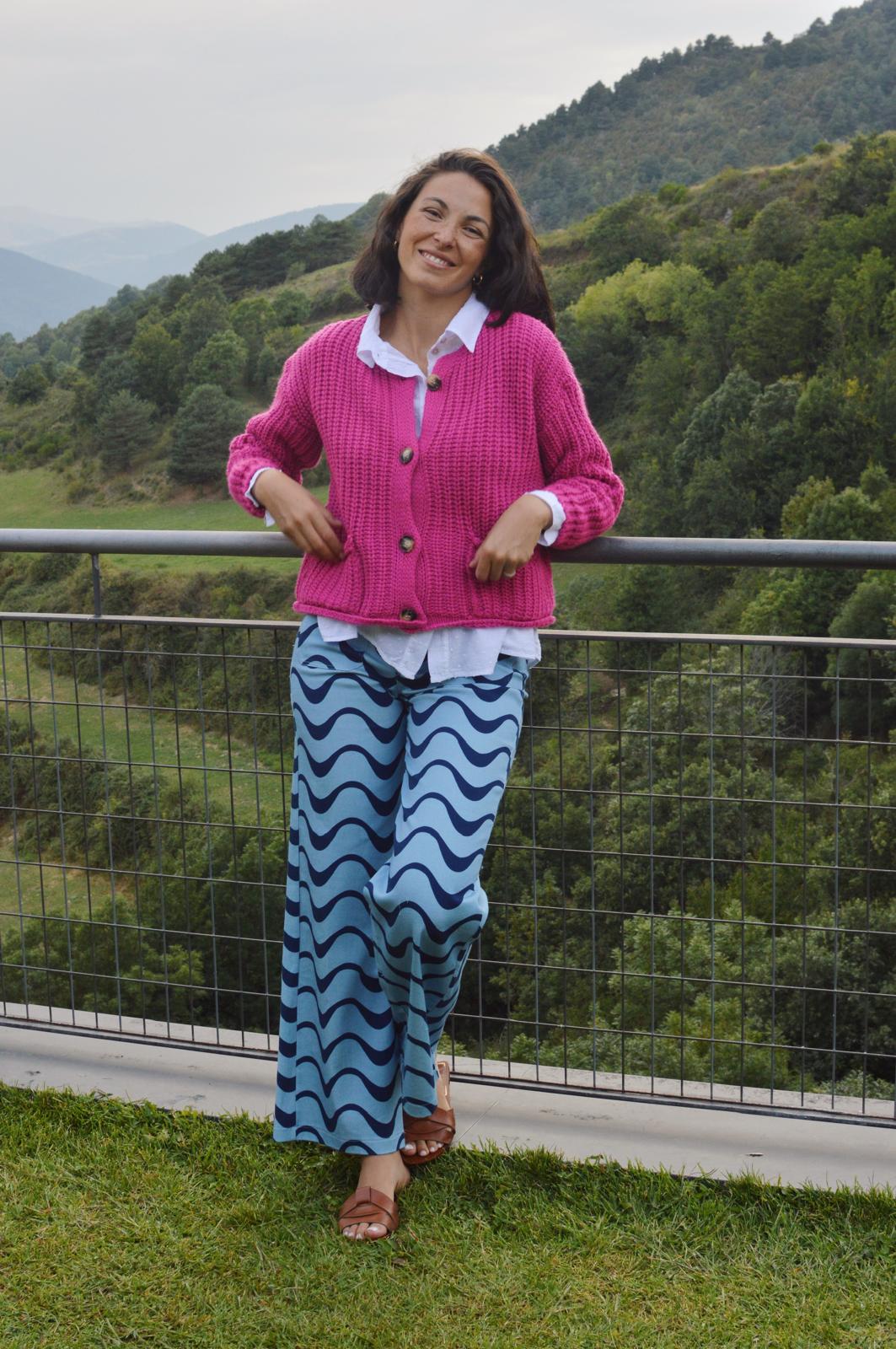 Cardigan fucsia Cloe