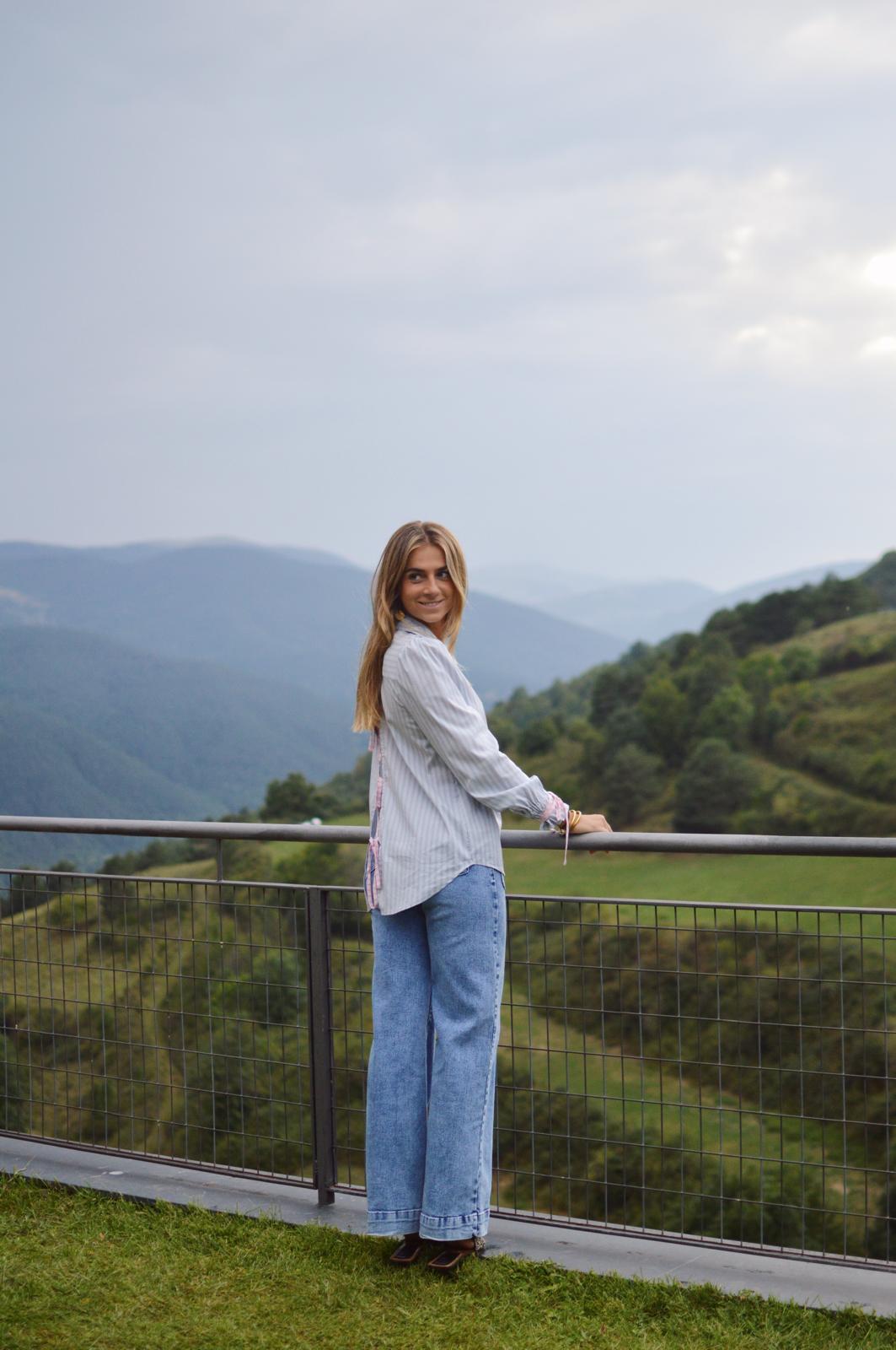 Camicia blu Lara