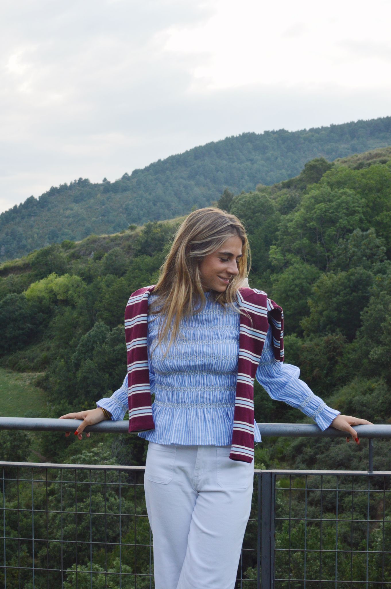 Blusa Rocío blu