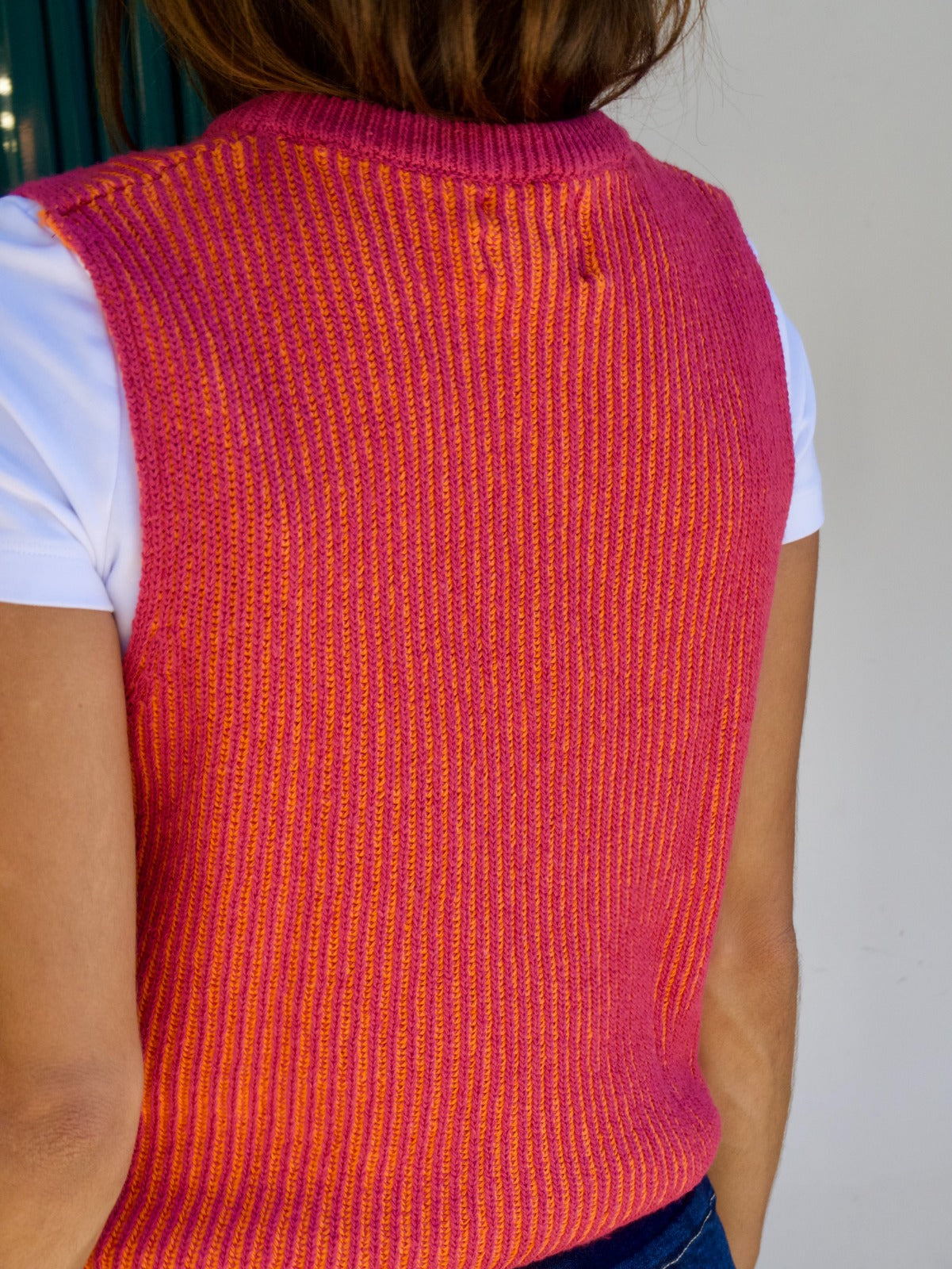 Gilet arancione Rita Pink