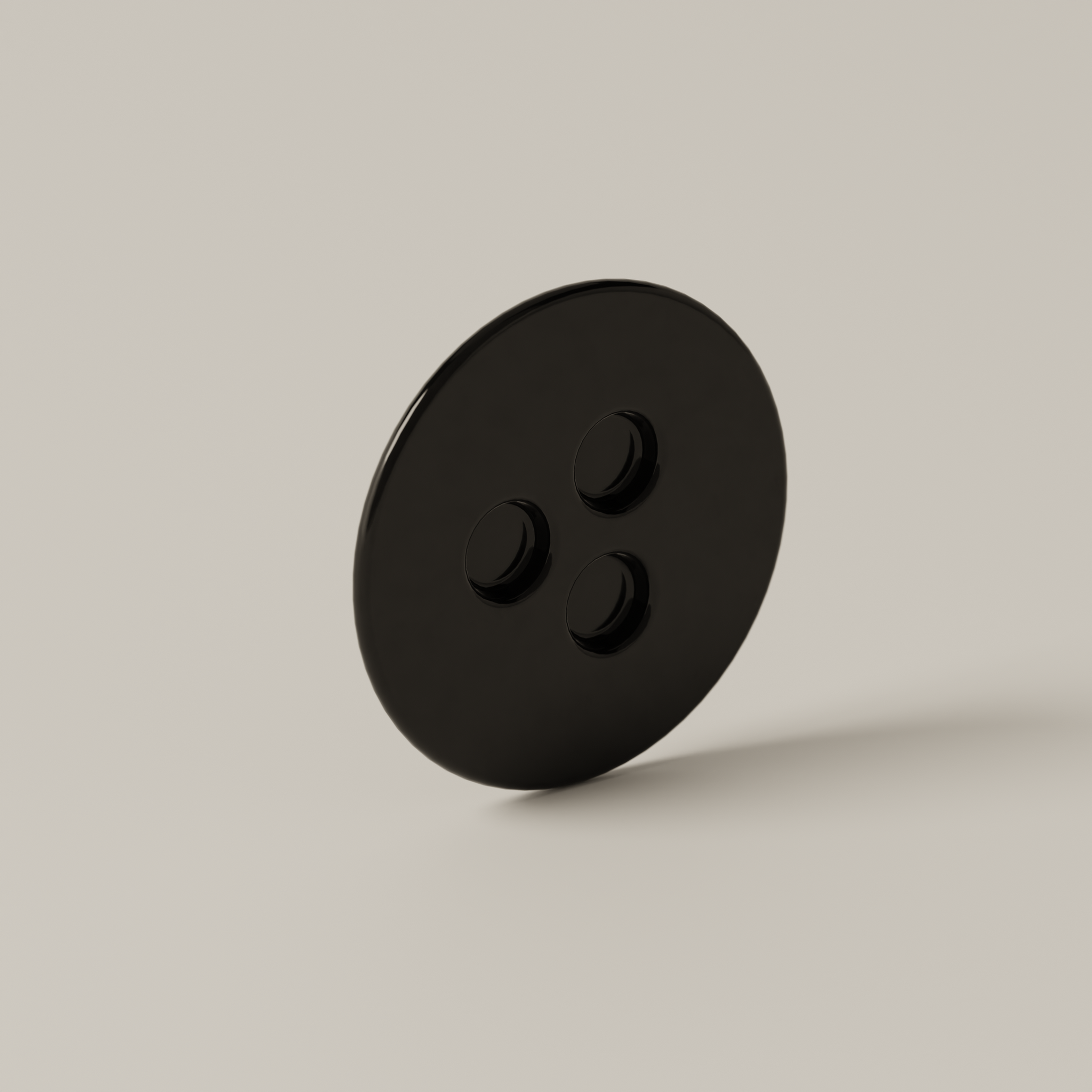 CUP WITH SAUCER - BLACK