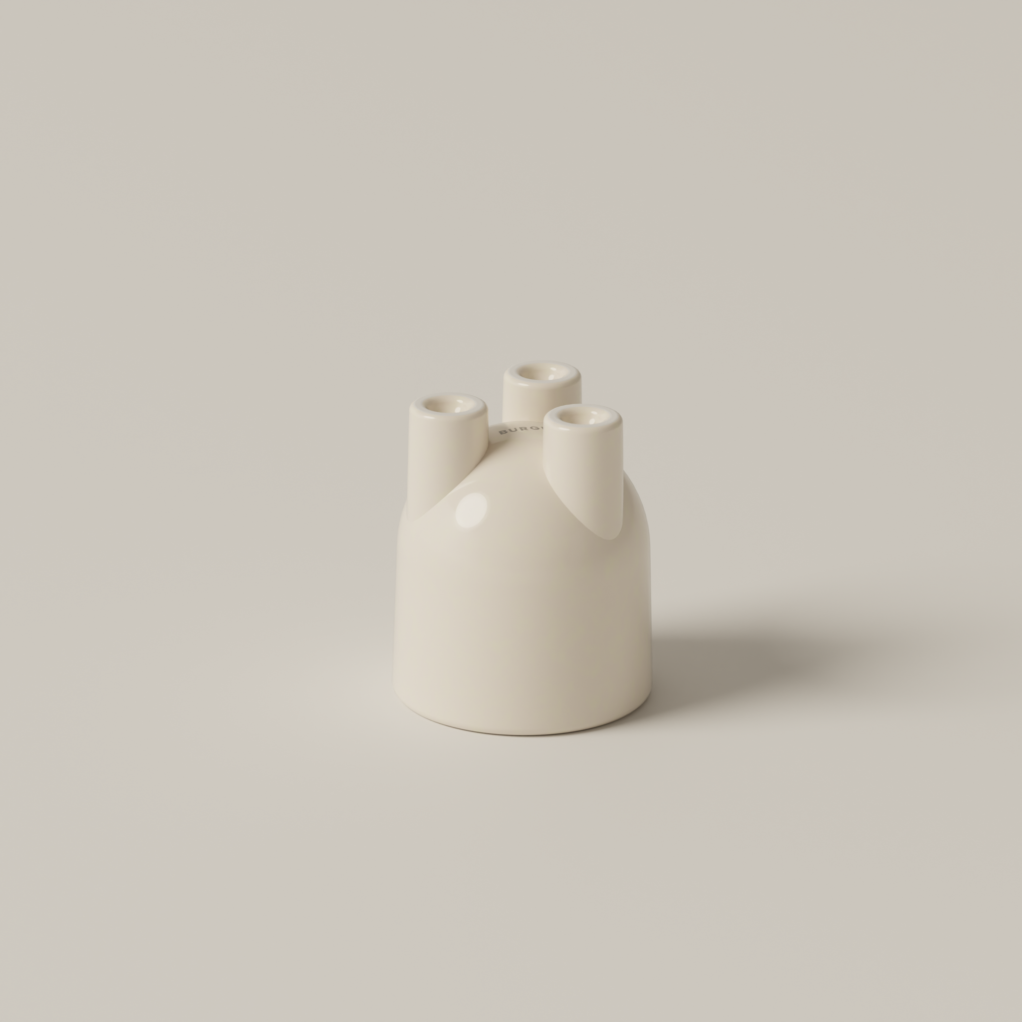 CUP WITH SAUCER - BONE