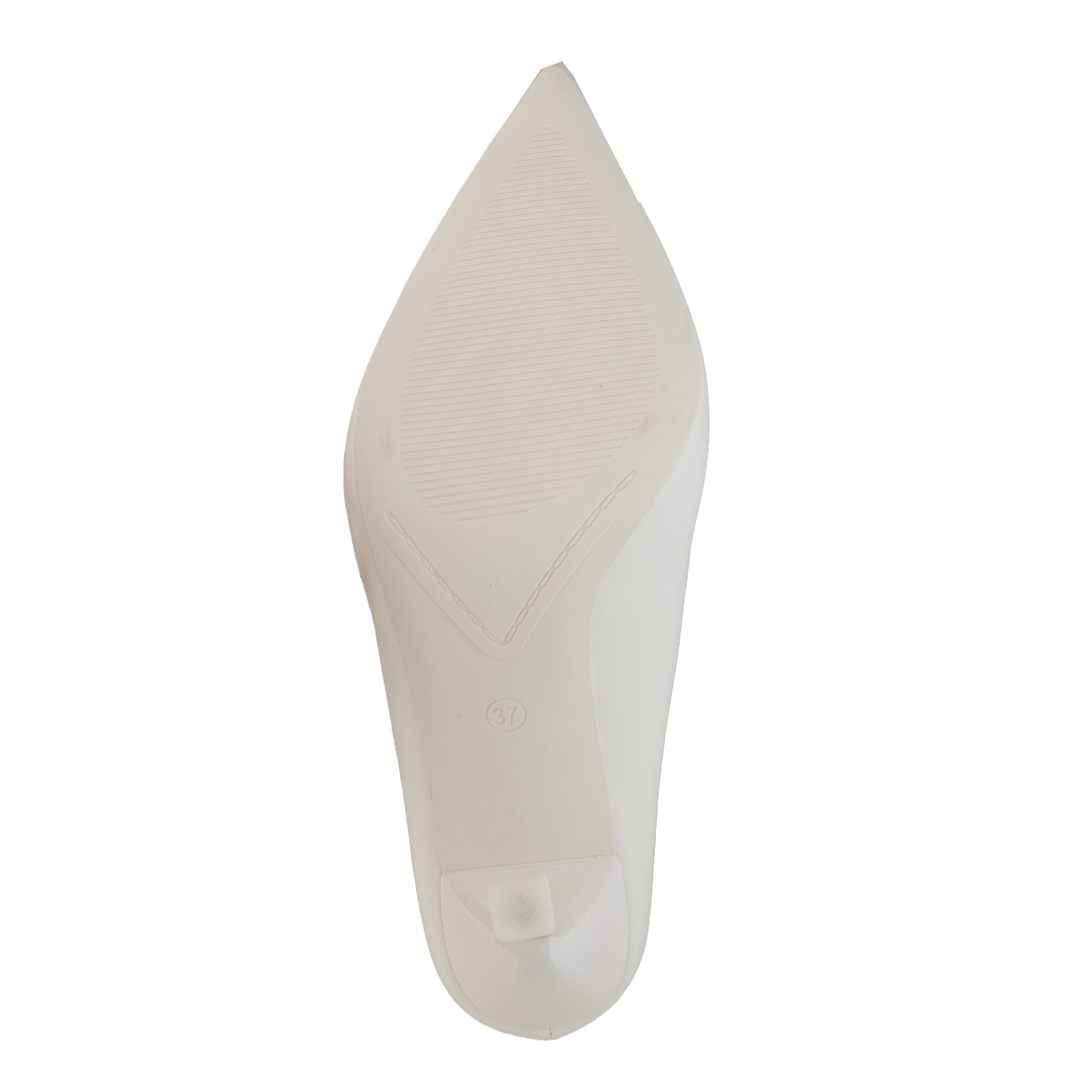 Dècolletè pumps con tacco a spillo Bianco