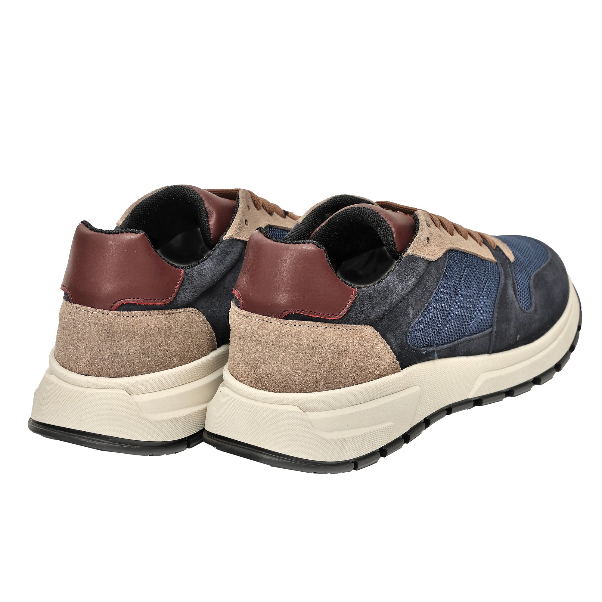 Sneakers in camoscio Blu