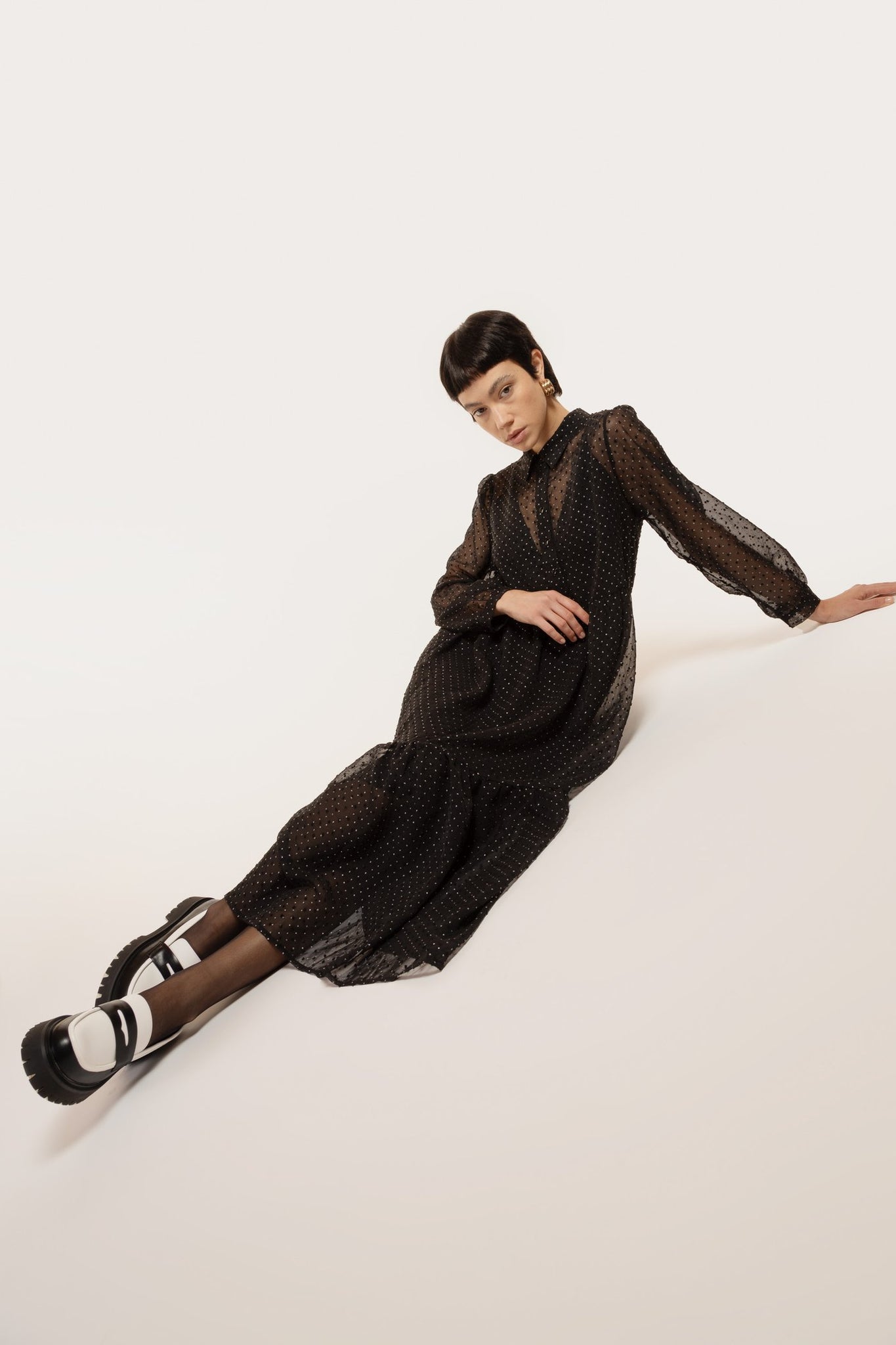 ALGERI + SOTTOVESTE PLUMETY NERO