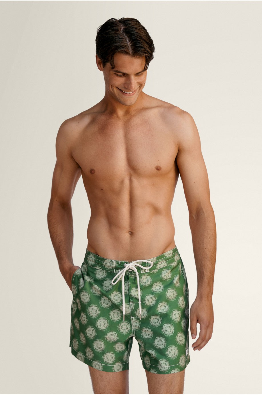 Green Sunny Swim Short