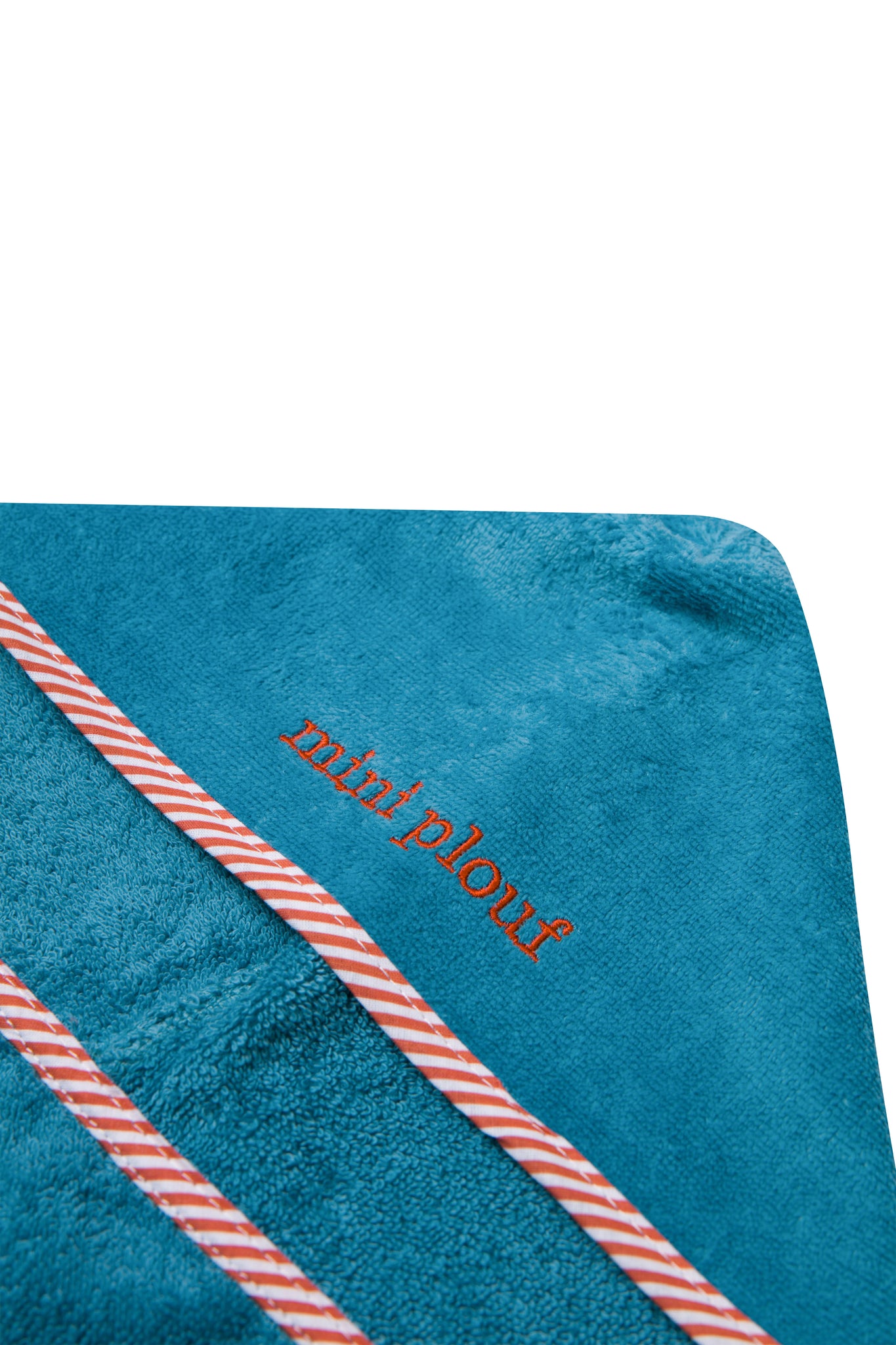 MINI PLOUF BLUE HOODED TOWEL